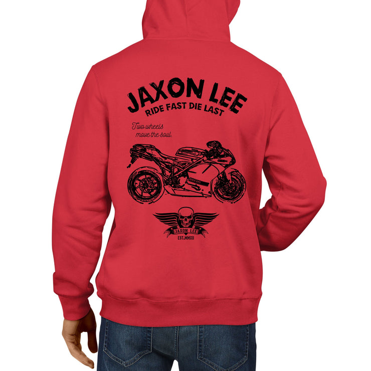 JL Ride Illustration For A Ducati 1198R Corse Special Edition Motorbike Fan Hood