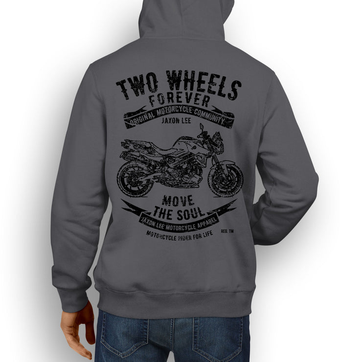 JL Soul Illustration For A BMW F800R Motorbike Fan Hoodie