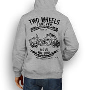 JL Soul Illustration For A Honda NM4 Motorbike Fan Hoodie