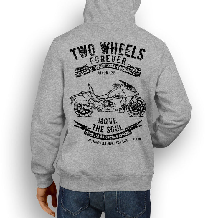 JL Soul Illustration For A Honda NM4 Motorbike Fan Hoodie