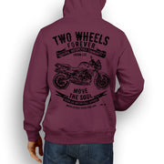 JL Soul Illustration For A BMW F800R Motorbike Fan Hoodie