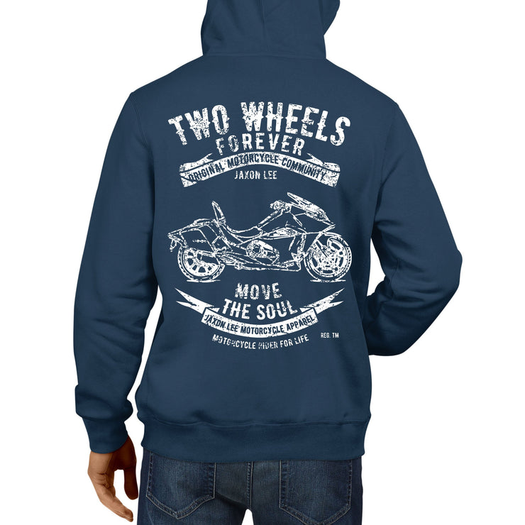 JL Soul Illustration For A Honda NM4 Motorbike Fan Hoodie