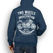 JL Soul Illustration For A Kawasaki Z900 Motorbike Fan Hoodie