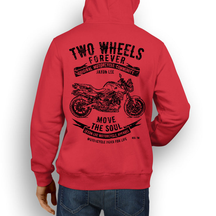 JL Soul Illustration For A BMW F800R Motorbike Fan Hoodie