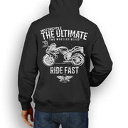 JL Ultimate Illustration For A Ducati 749S Motorbike Fan Hoodie