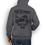 JL Ultimate Illustration For A BMW G310GS Motorbike Fan Hoodie