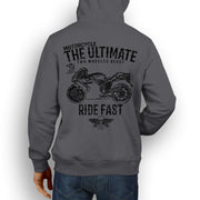 JL Ultimate Illustration For A Ducati 749S Motorbike Fan Hoodie