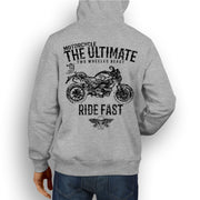 JL Ultimate Illustration For A Ducati Monster 796 Motorbike Fan Hoodie