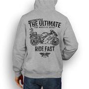 JL Ultimate Illustration For A Suzuki Hayabusa GSX 1300R Motorbike Fan Hoodie