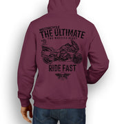 JL Ultimate Illustration For A BMW K1600GT Motorbike Fan Hoodie