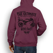 JL Ultimate Illustration For A Ducati 749R Motorbike Fan Hoodie