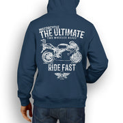 JL Ultimate Illustration For A Ducati 749R Motorbike Fan Hoodie