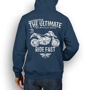 JL Ultimate Illustration For A Ducati Hypermotard 796 Motorbike Fan Hoodie