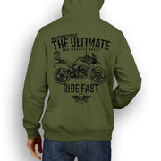 JL Ultimate Illustration For A BMW G310GS Motorbike Fan Hoodie