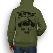 JL Ultimate Illustration For A Ducati XDiavel S Motorbike Fan Hoodie