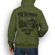 JL Ultimate Illustration For A Suzuki Hayabusa GSX 1300R Motorbike Fan Hoodie