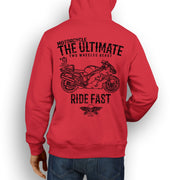 JL Ultimate Illustration For A Suzuki Hayabusa GSX 1300R Motorbike Fan Hoodie