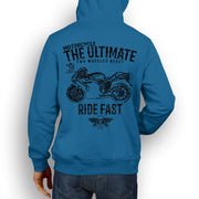 JL Ultimate Illustration For A Ducati 749S Motorbike Fan Hoodie