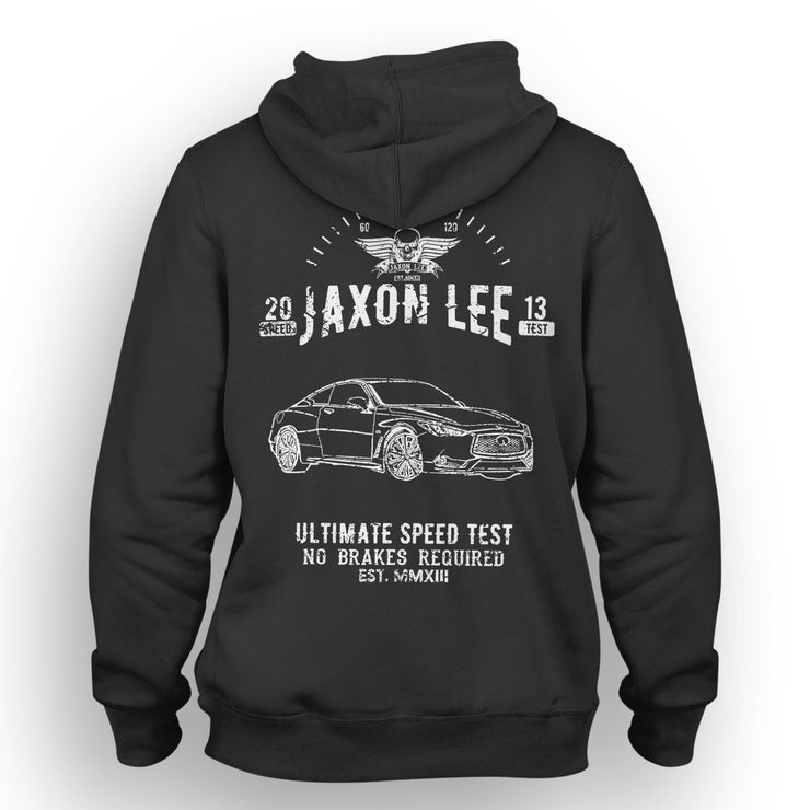JL Speed Art Hood aimed at fans of Infiniti Q60 Red Sport 400 Motorcar