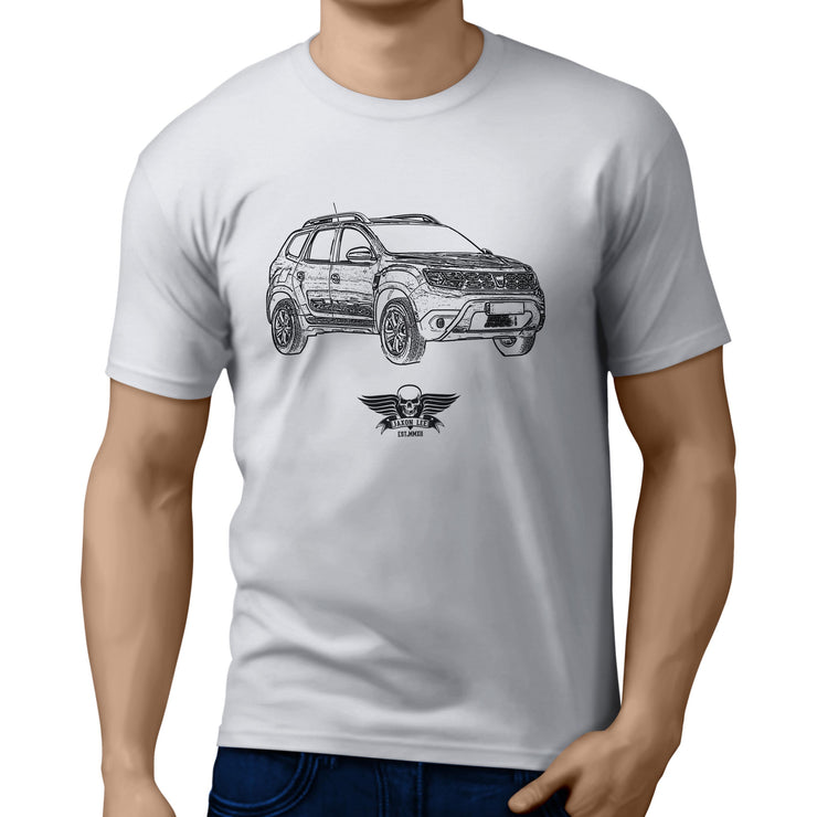 Jaxon Lee Illustration for a Dacia Duster fan T-shirt