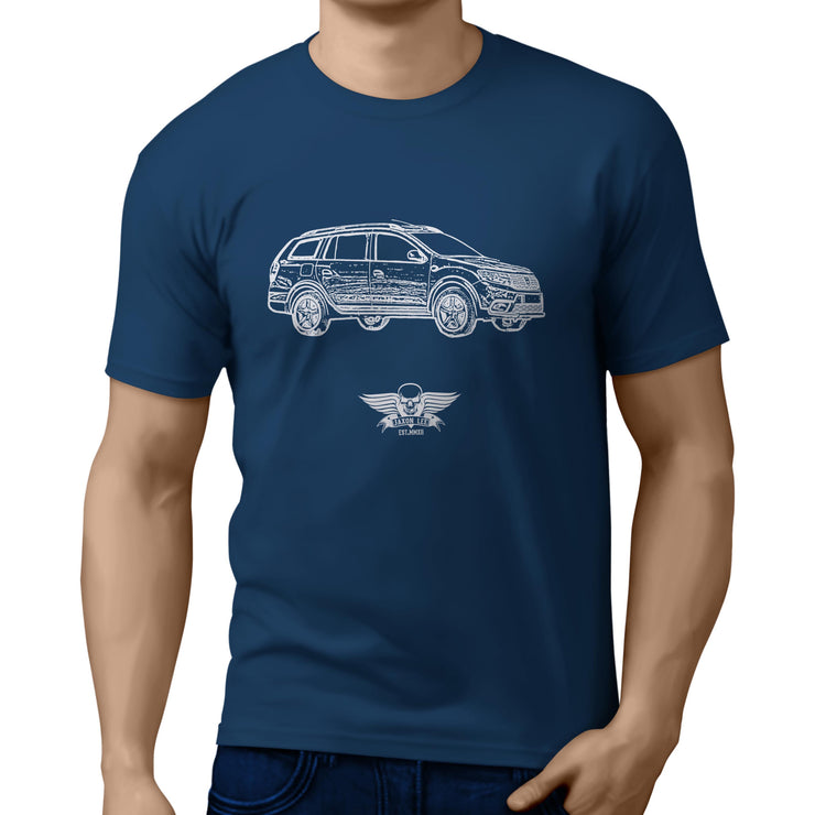 Jaxon Lee Illustration for a Dacia Logan MCV Stepway fan T-shirt