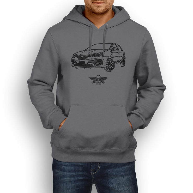 Jaxon Lee Illustration For A Toyota Eitos Liva Motorcar Fan Hoodie