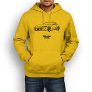 Jaxon Lee Illustration For A Toyota Supra Motorcar Fan Hoodie