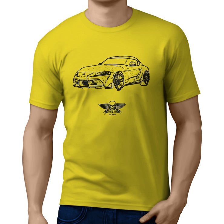 Jaxon Lee Illustration For A Toyota Supra Motorcar Fan T-shirt