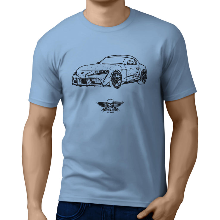 Jaxon Lee Illustration For A Toyota Supra Motorcar Fan T-shirt