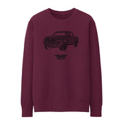 Jaxon Lee Illustration For A Toyota Tacoma Motorcar Fan Jumper