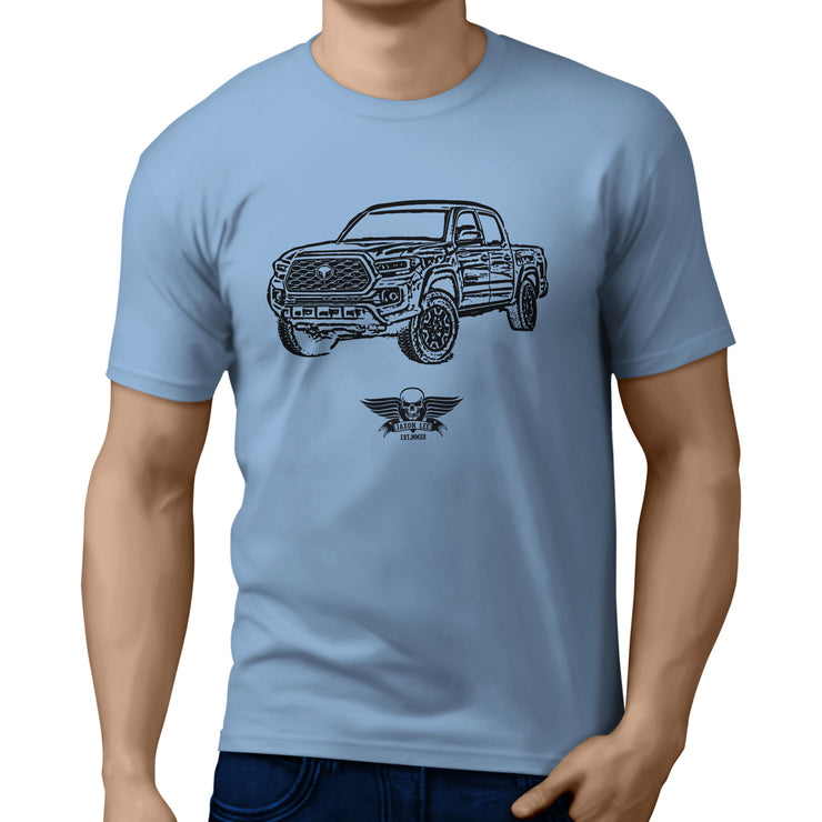 Jaxon Lee Illustration For A Toyota Tacoma Motorcar Fan T-shirt