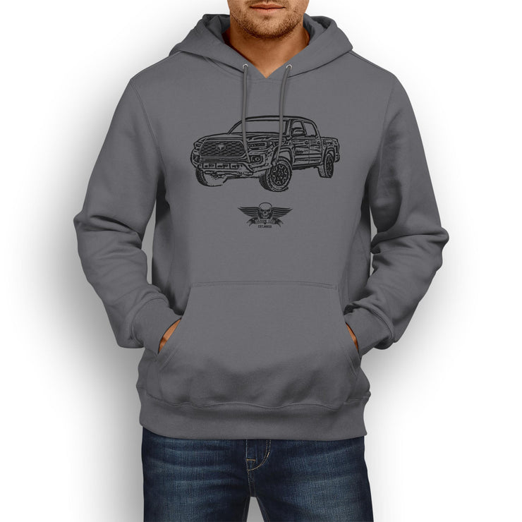 Jaxon Lee Illustration For A Toyota Tacoma Motorcar Fan Hoodie