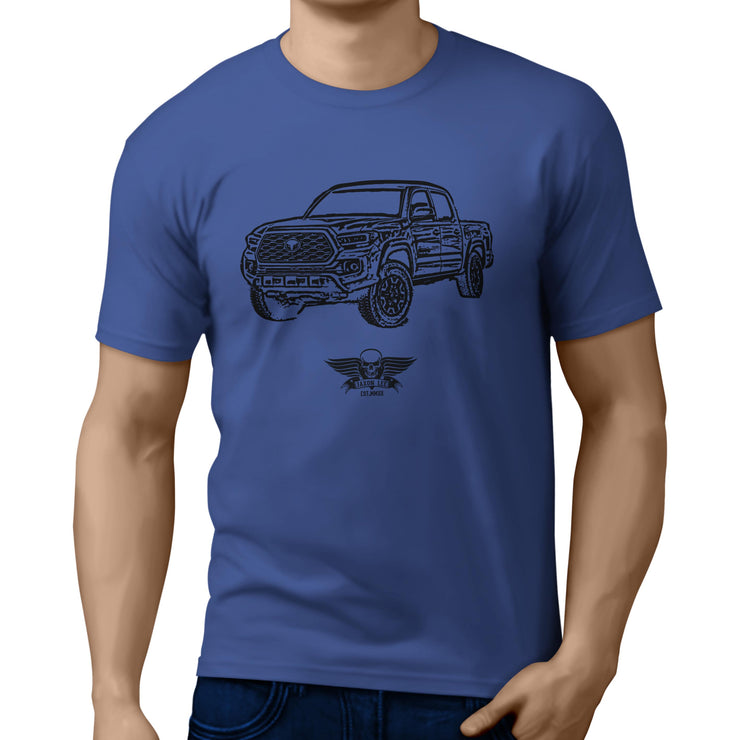 Jaxon Lee Illustration For A Toyota Tacoma Motorcar Fan T-shirt