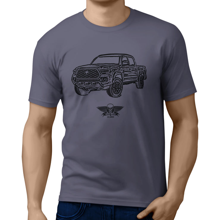 Jaxon Lee Illustration For A Toyota Tacoma Motorcar Fan T-shirt