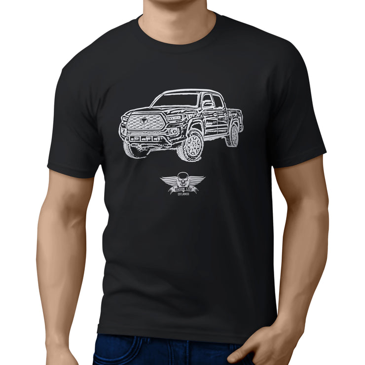 Jaxon Lee Illustration For A Toyota Tacoma Motorcar Fan T-shirt