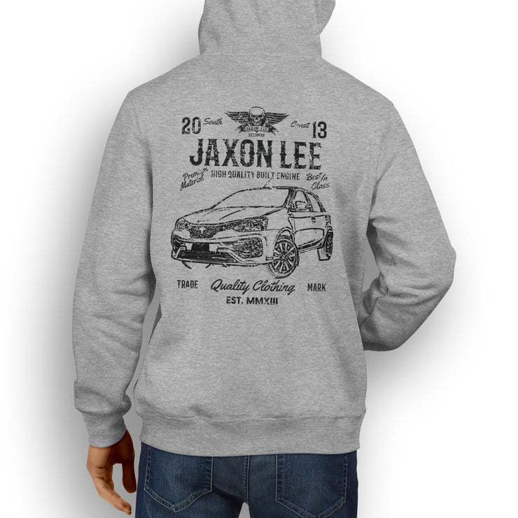 JL Soul Illustration For A Toyota Eitos Liva Motorcar Fan Hoodie