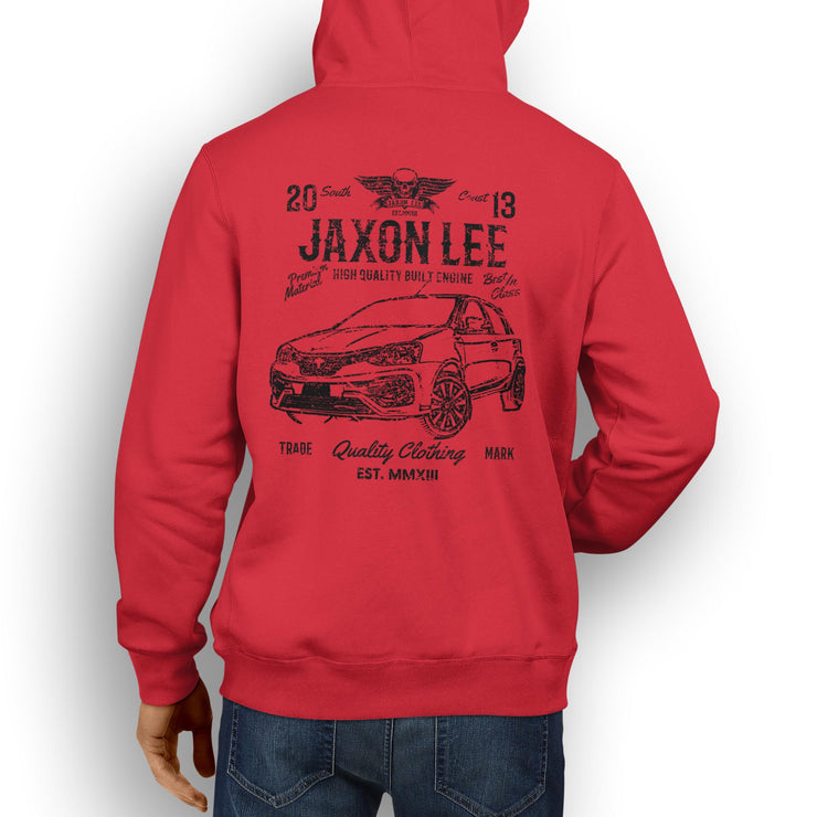 JL Soul Illustration For A Toyota Eitos Liva Motorcar Fan Hoodie