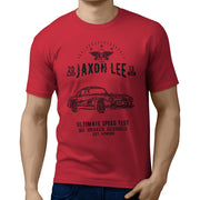 JL Speed Illustration for a Mercedes Benz 300SL Gullwing fan T-shirt