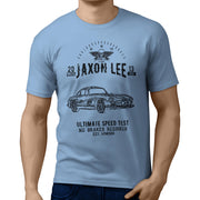 JL Speed Illustration for a Mercedes Benz 300SL Gullwing fan T-shirt