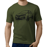 JL Illustration For A Toyota Eitos Liva Motorcar Fan T-shirt