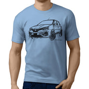 JL Illustration For A Toyota Eitos Liva Motorcar Fan T-shirt