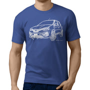 JL Illustration For A Toyota Eitos Liva Motorcar Fan T-shirt