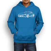 JL Illustration For A Toyota Supra Motorcar Fan Hoodie