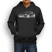 JL Illustration For A Toyota Supra Motorcar Fan Hoodie