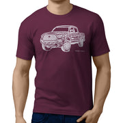 JL Illustration For A Toyota Tacoma Motorcar Fan T-shirt