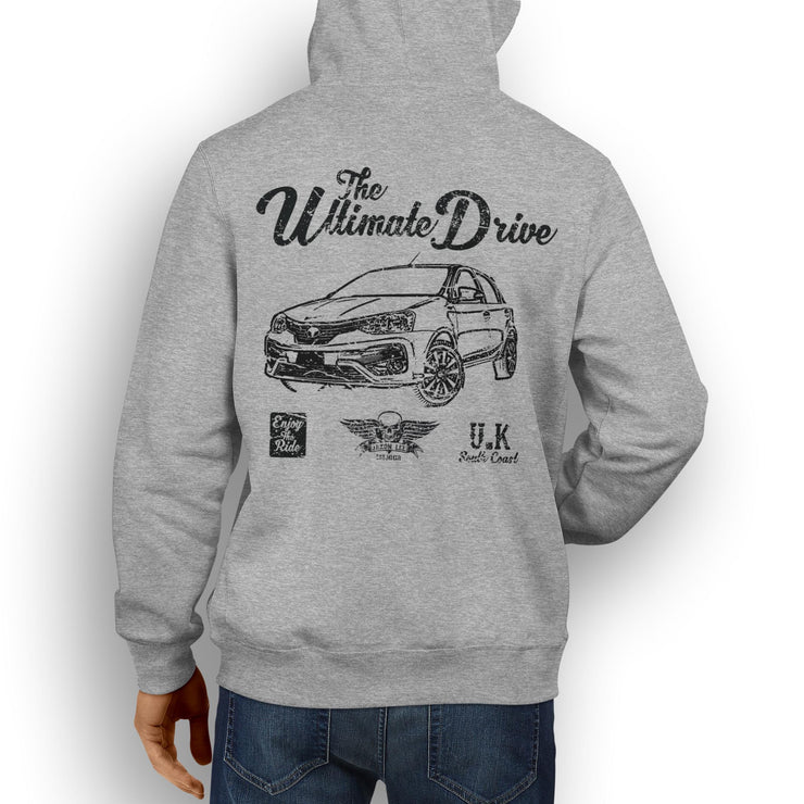 JL Ultimate Illustration For A Toyota Eitos Liva Motorcar Fan Hoodie