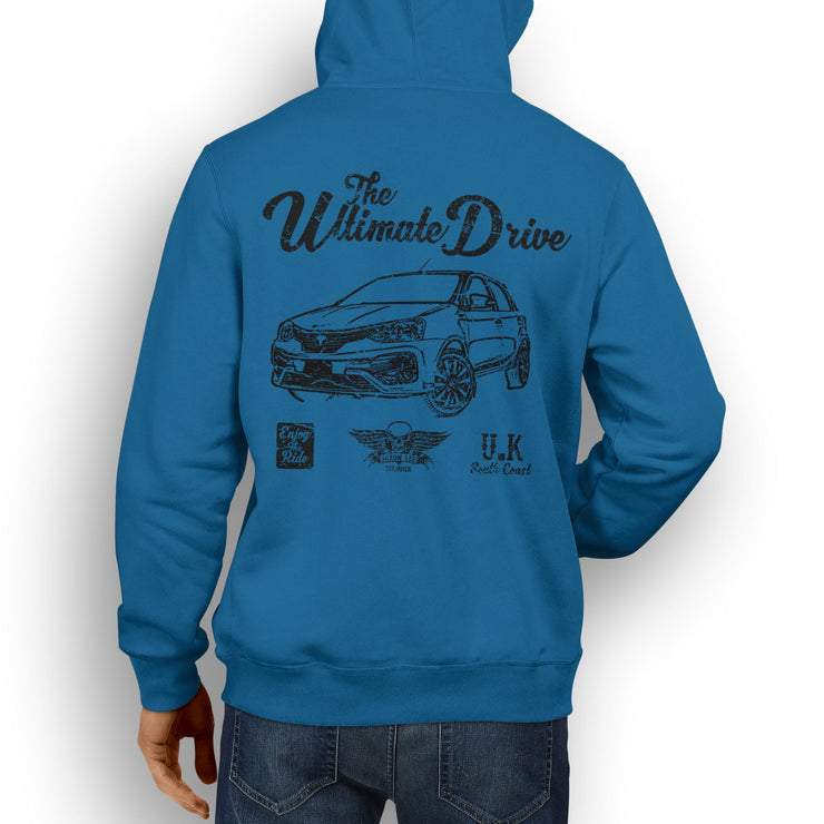 JL Ultimate Illustration For A Toyota Eitos Liva Motorcar Fan Hoodie