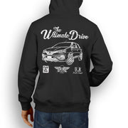 JL Ultimate Illustration For A Toyota Eitos Liva Motorcar Fan Hoodie