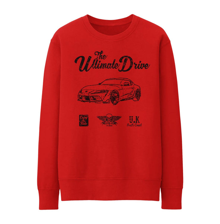 JL Ultimate Illustration For A Toyota Supra Motorcar Fan Jumper