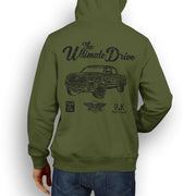 JL Ultimate Illustration For A Toyota Tacoma Motorcar Fan Hoodie